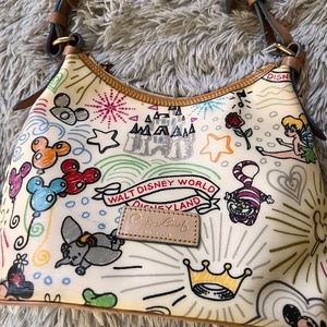 Vintage Dooney and Bourke Disney sketch design